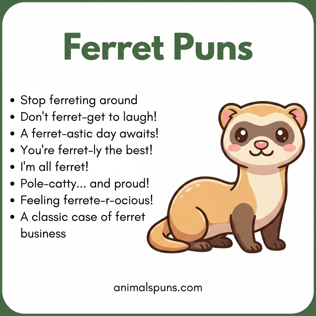 Ferret Puns