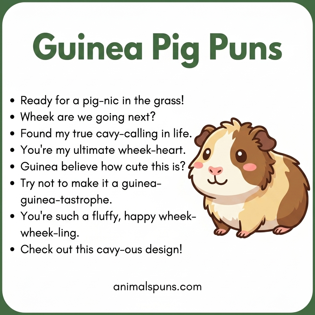 Guinea Pig Puns