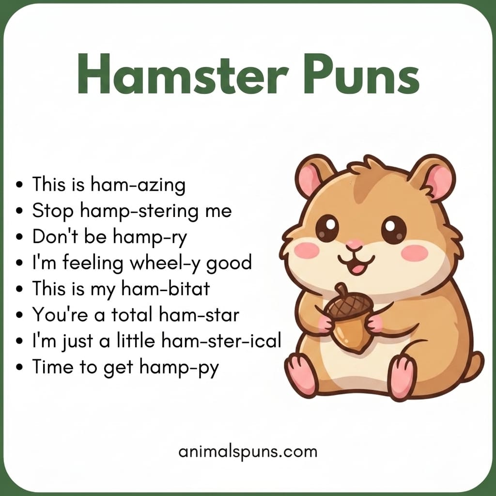 Hamster Puns