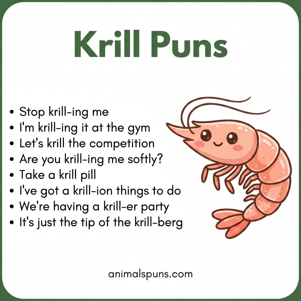 Krill Puns
