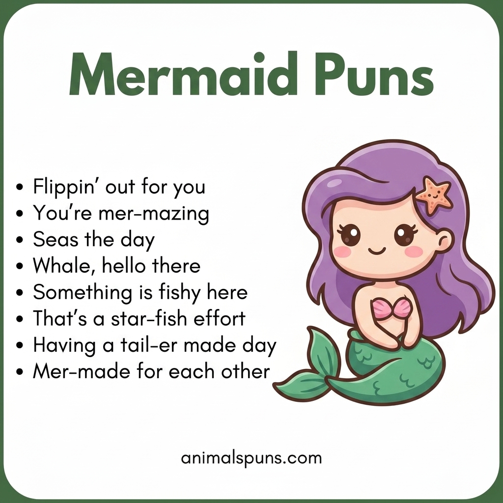 Mermaid Puns