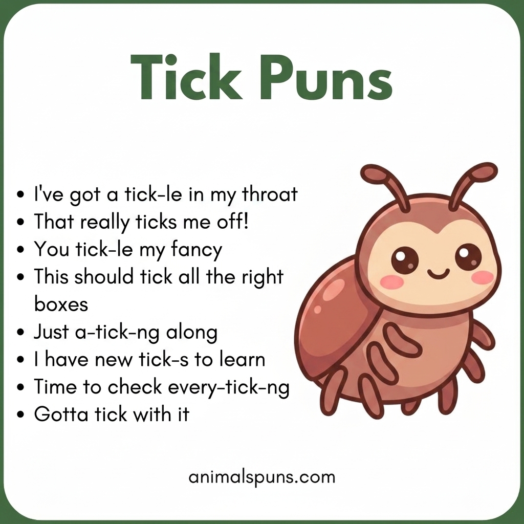 Mite and Tick Puns 