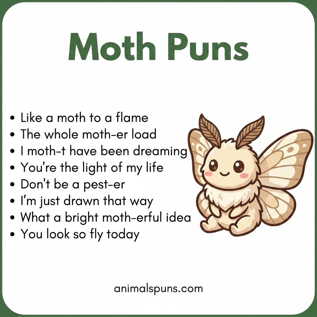 Moth Puns