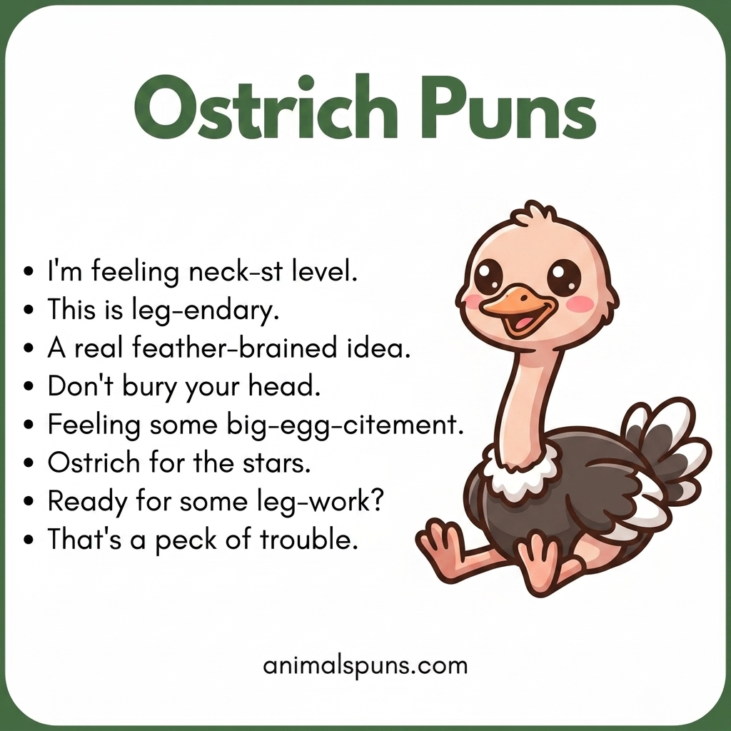 Ostrich Puns
