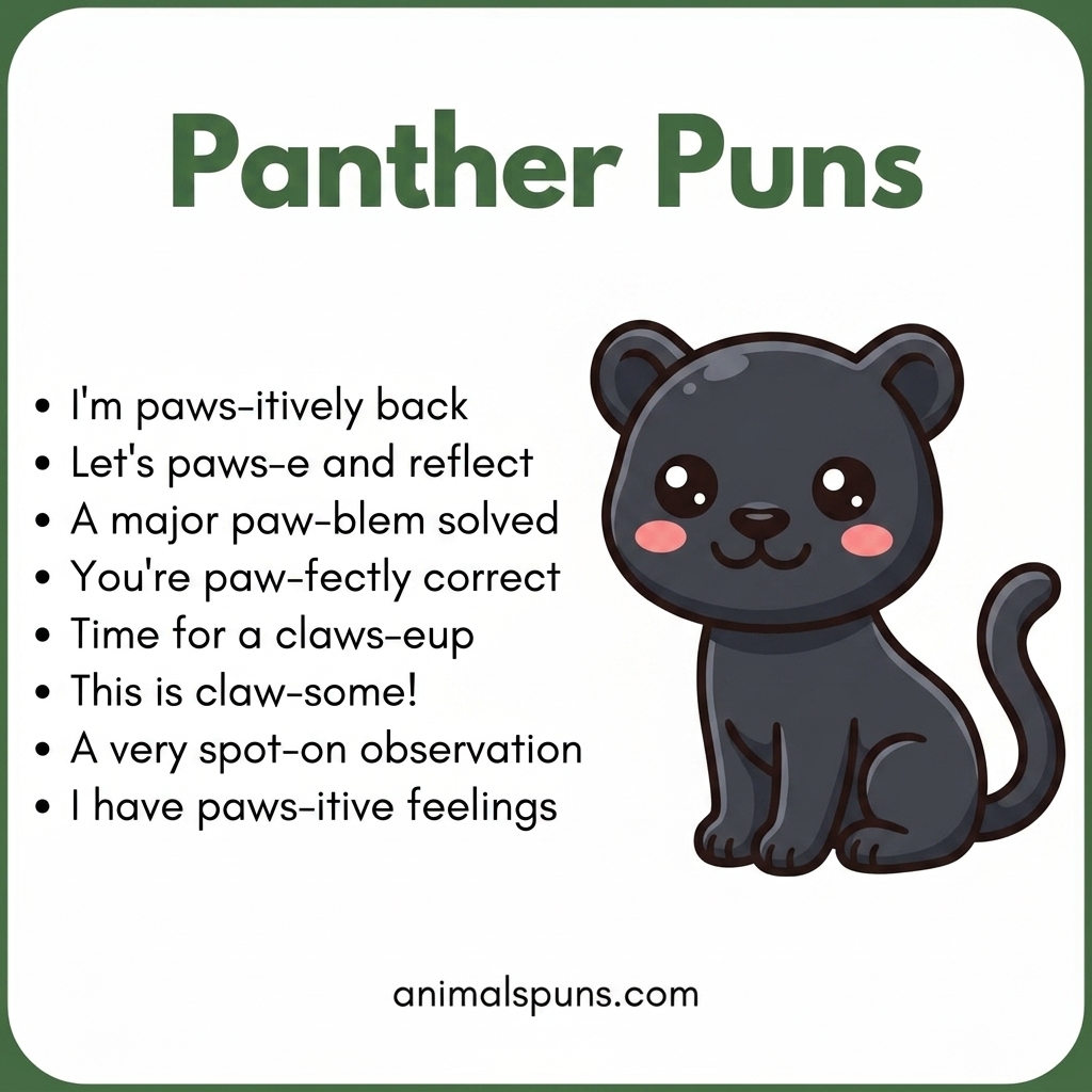 Panther Puns