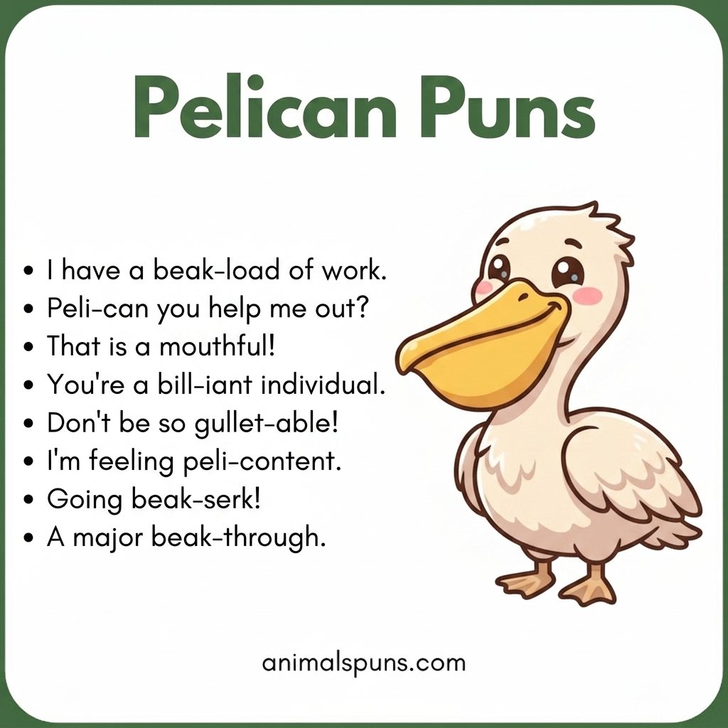 Pelican Puns