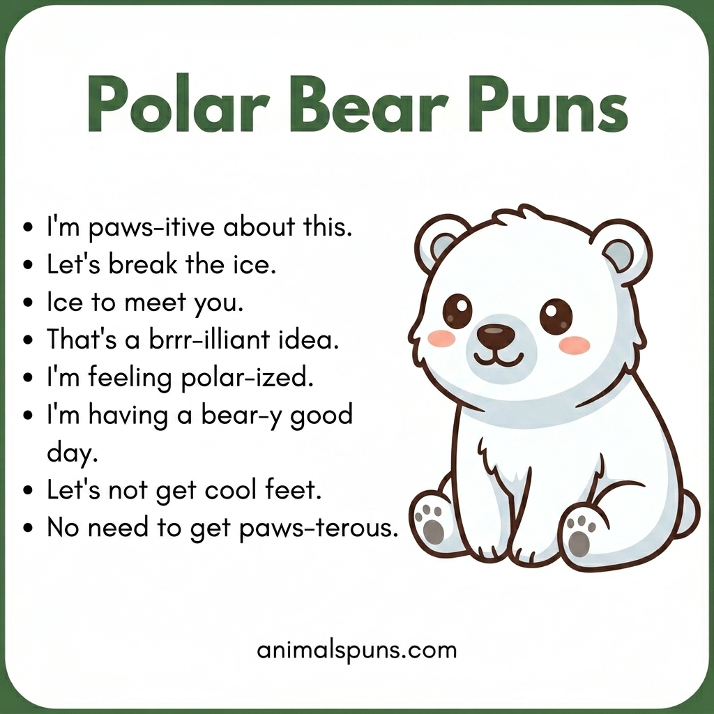 Polar Bear Puns