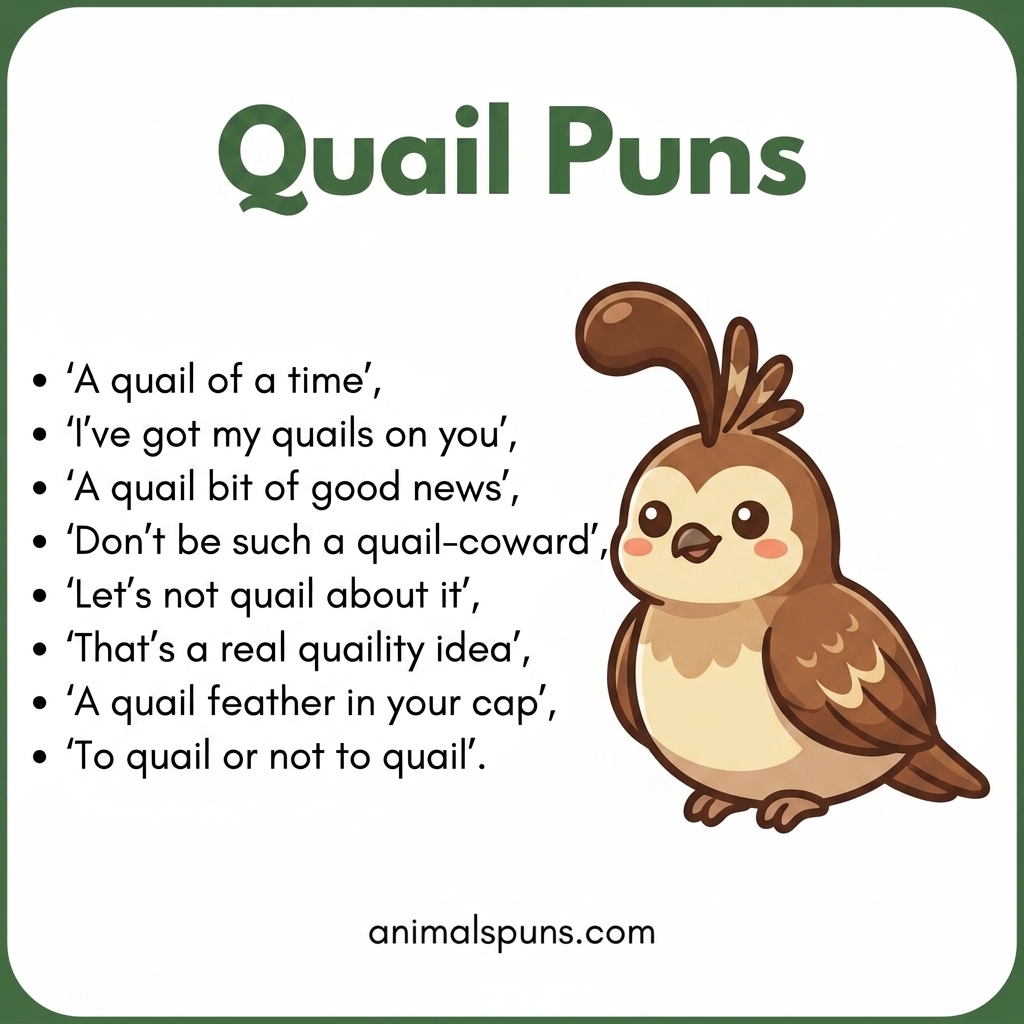 Quail Puns