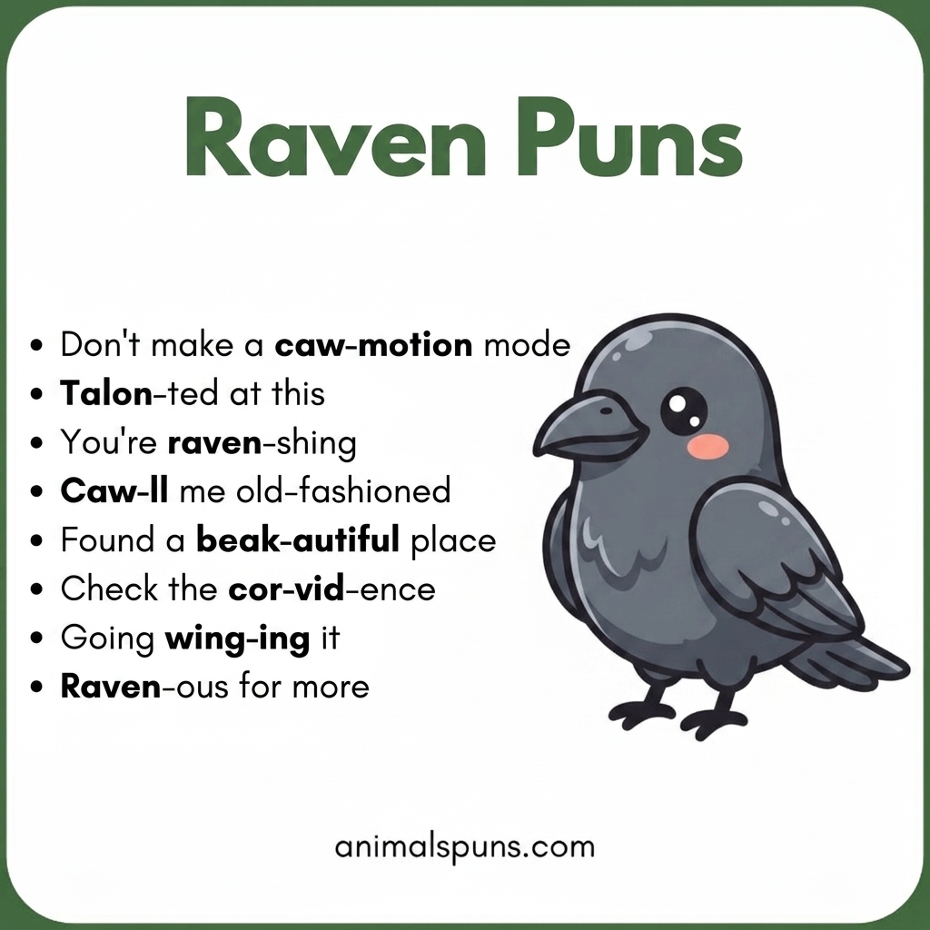 Raven Puns