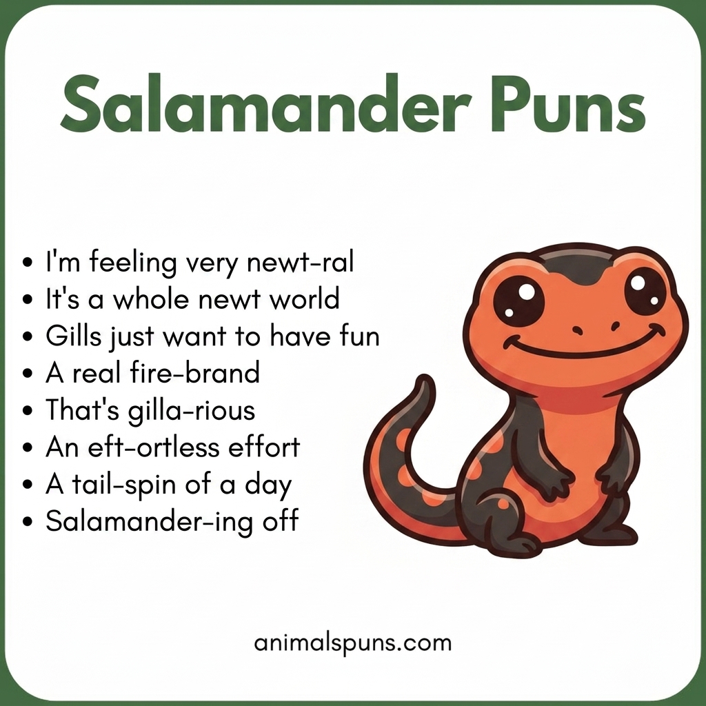 Salamander Puns
