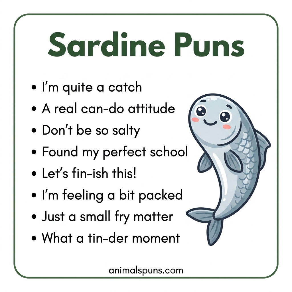 Sardine Puns
