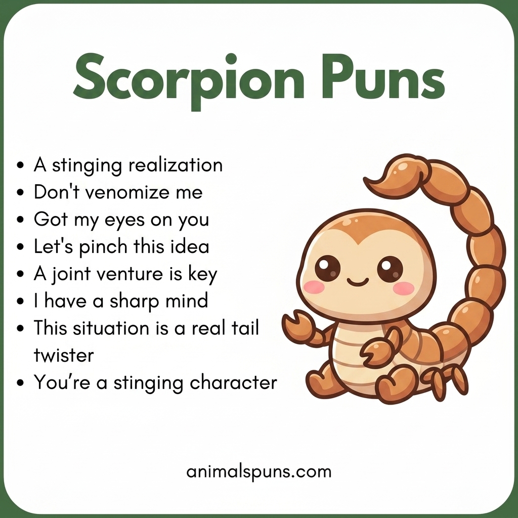Scorpion Puns