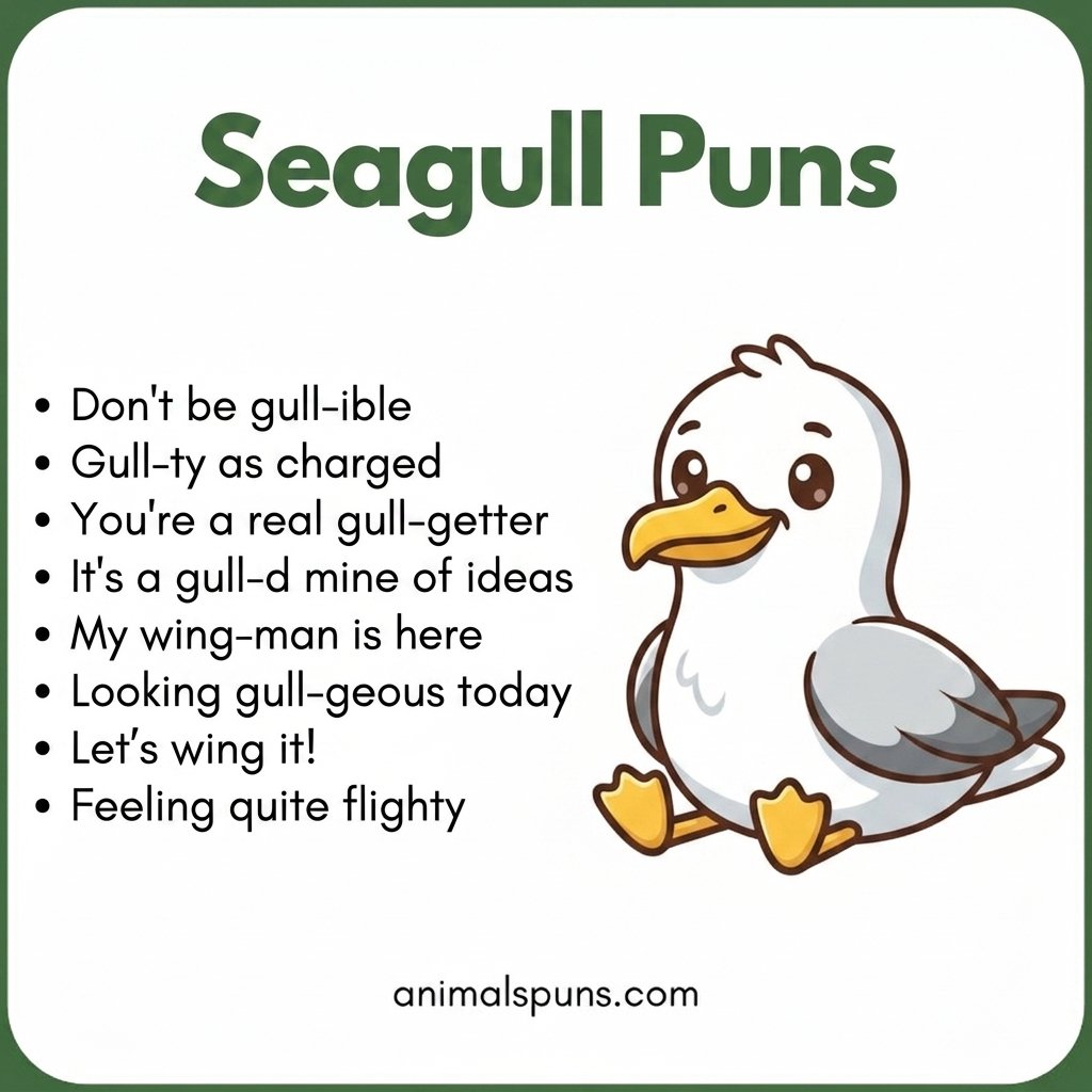 Seagull Puns