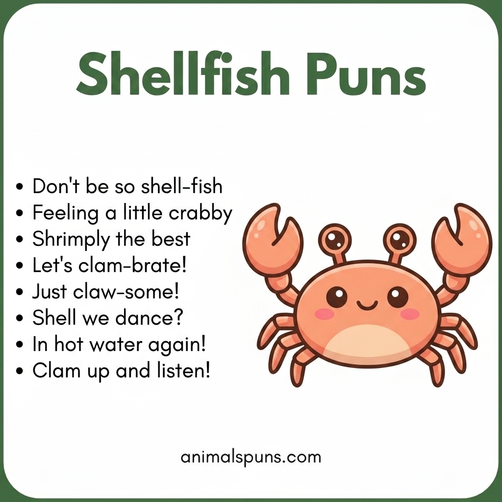 Shellfish Puns