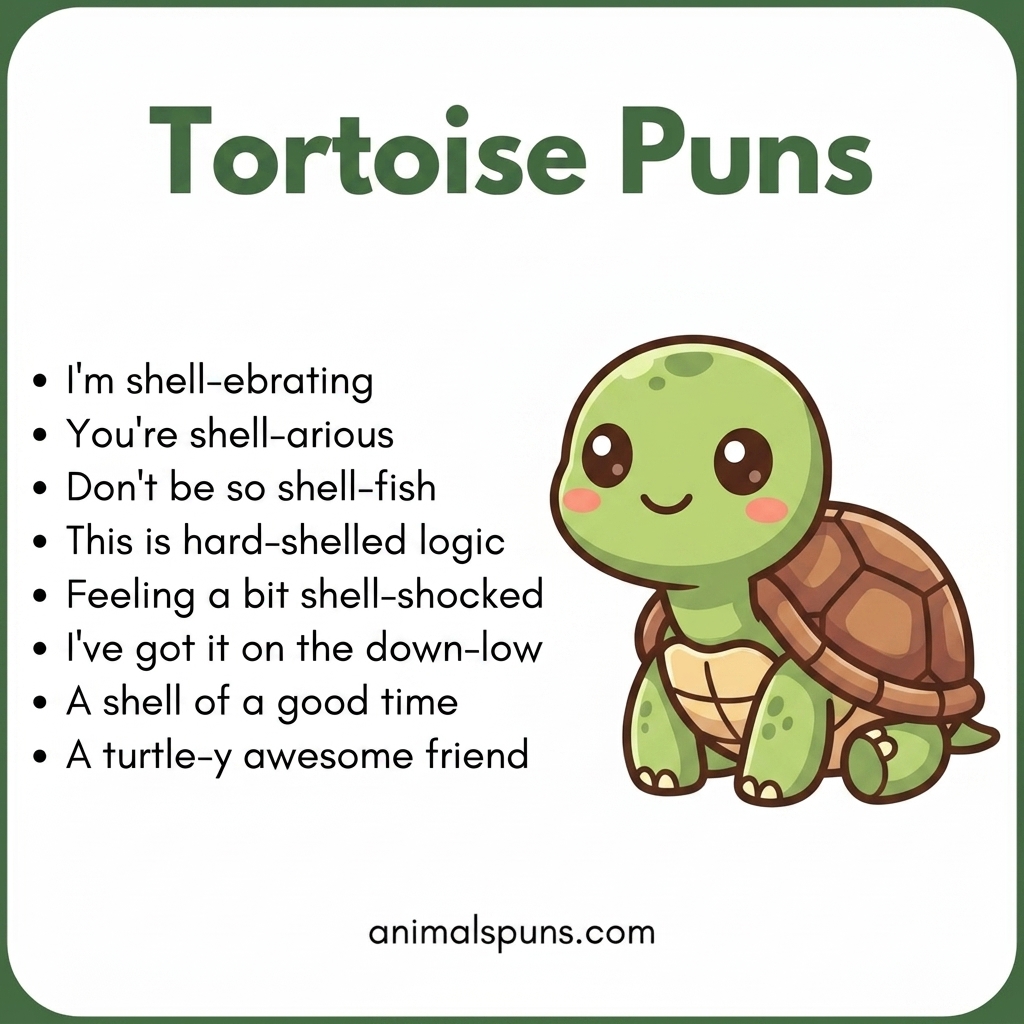 Tortoise Puns