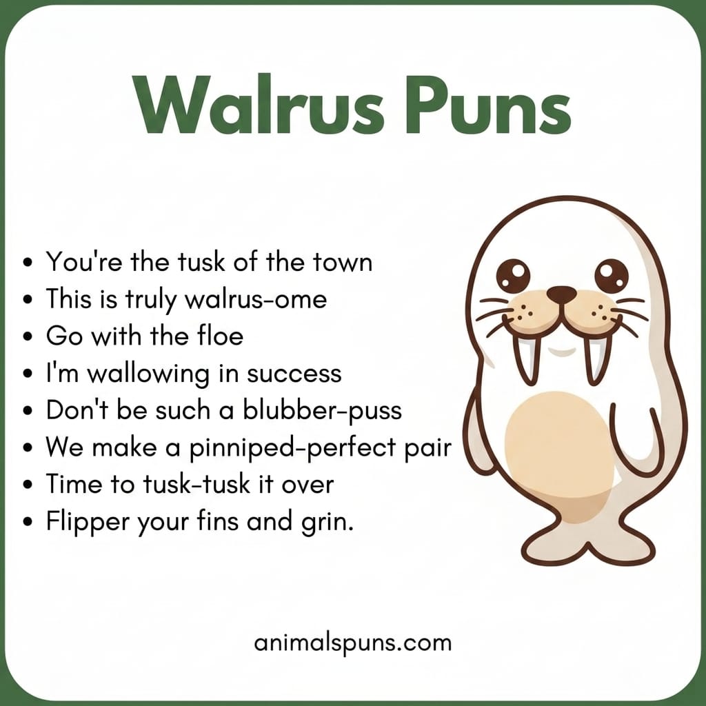 Walrus Puns 