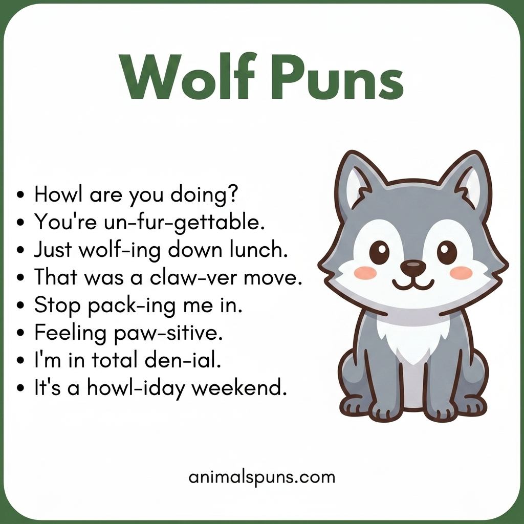 Wolf Puns