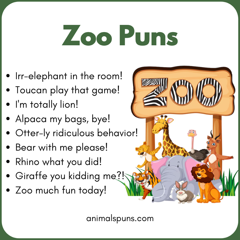 Zoo Puns