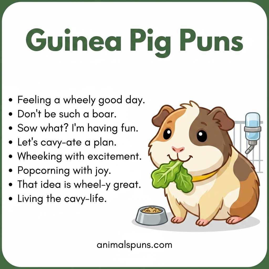 Guinea Pig Puns