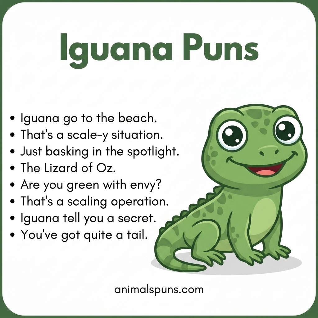 Iguana Puns