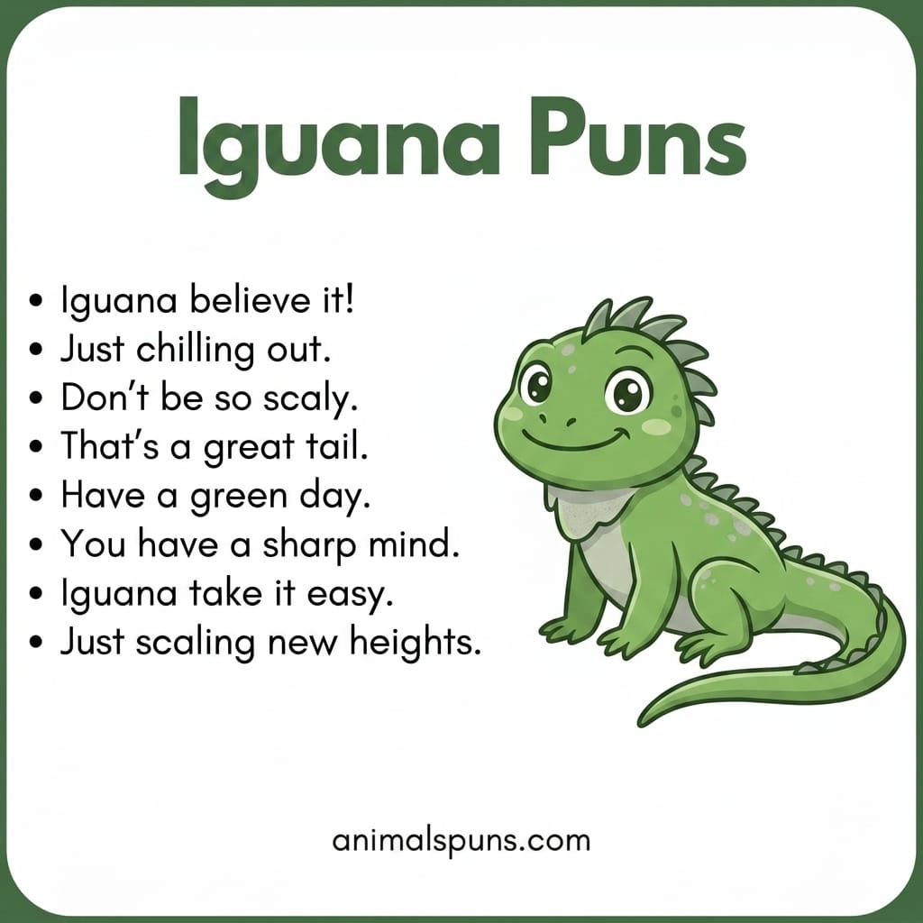Iguana Puns