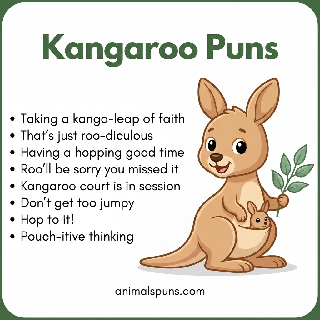 Kangaroo Puns