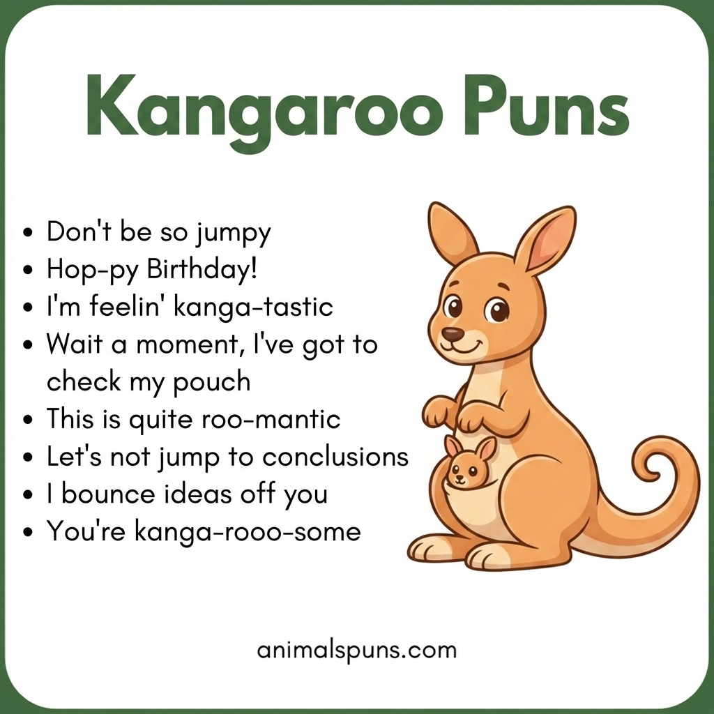 Kangaroo Puns