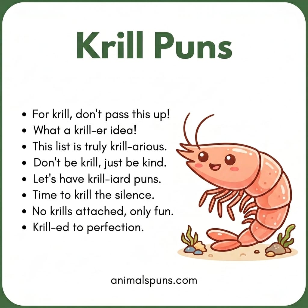 Krill Puns