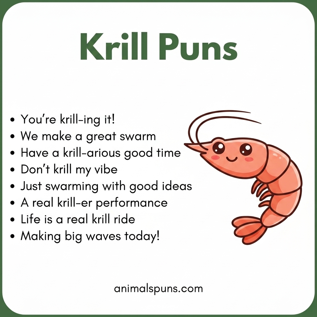 Krill Puns