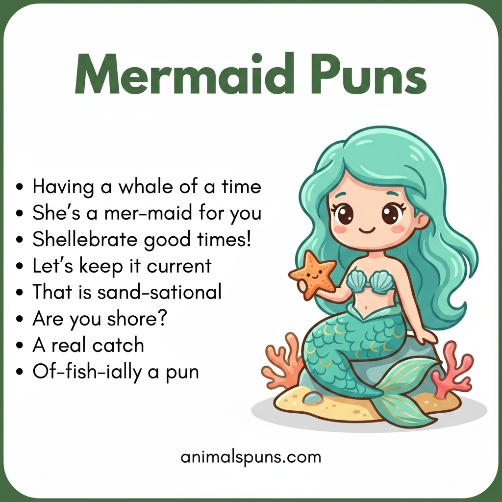 Mermaid Puns