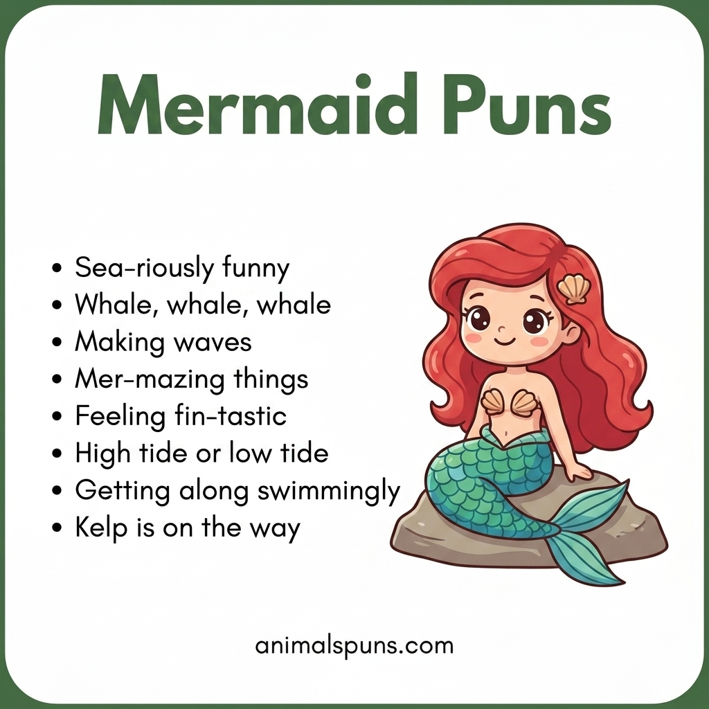 Mermaid Puns