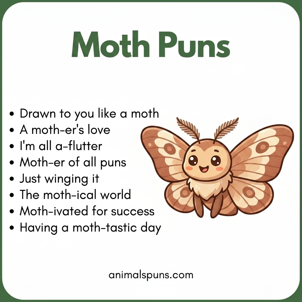 Moth Puns