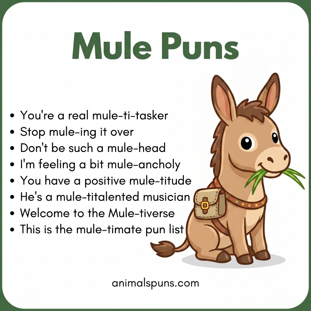 Mule Puns