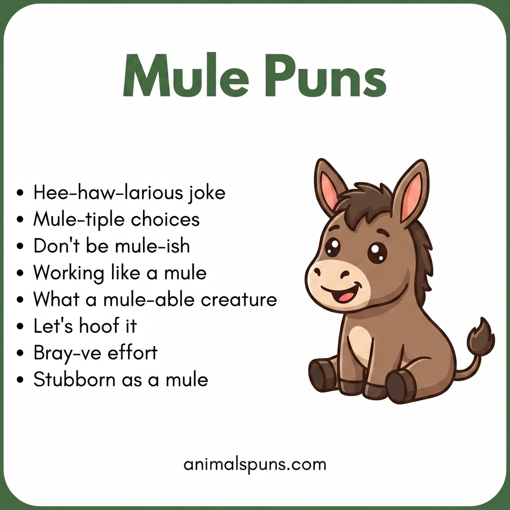 Mule Puns