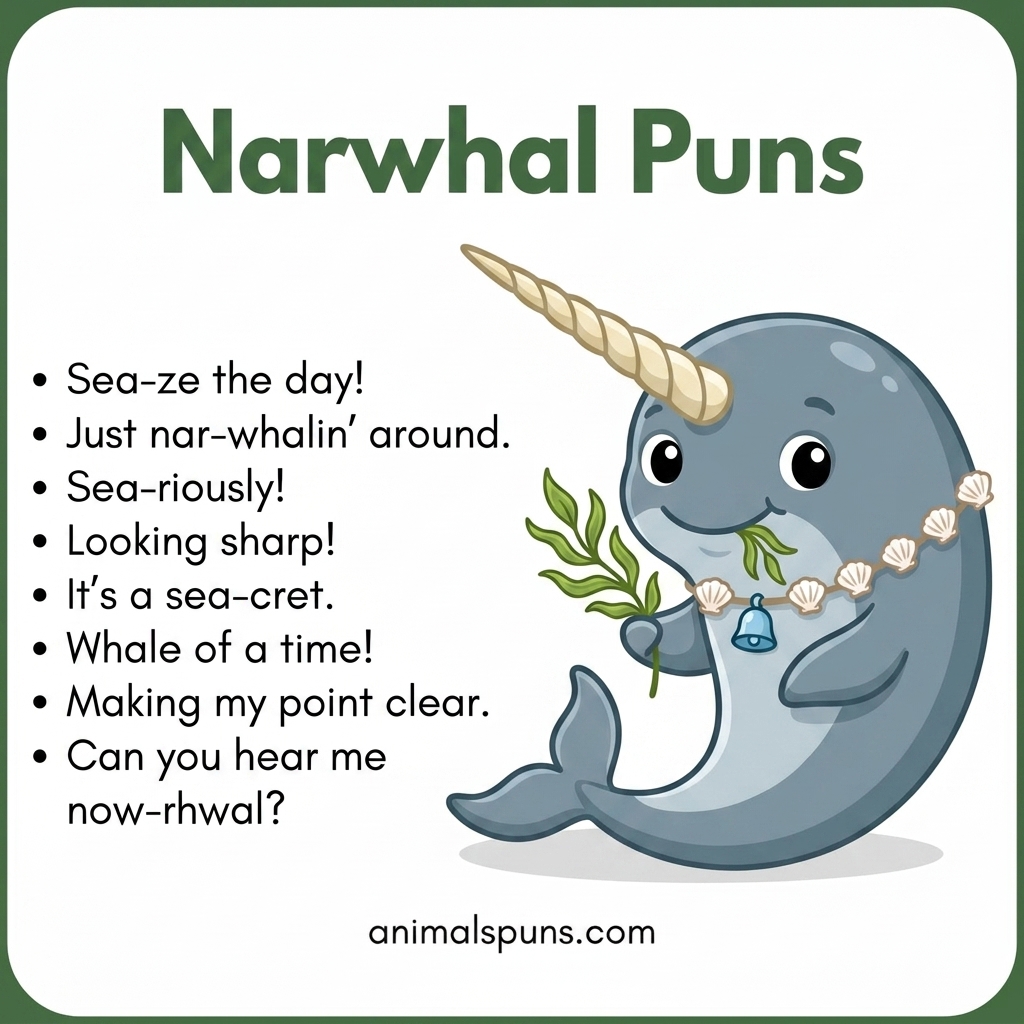 Narwhal Puns