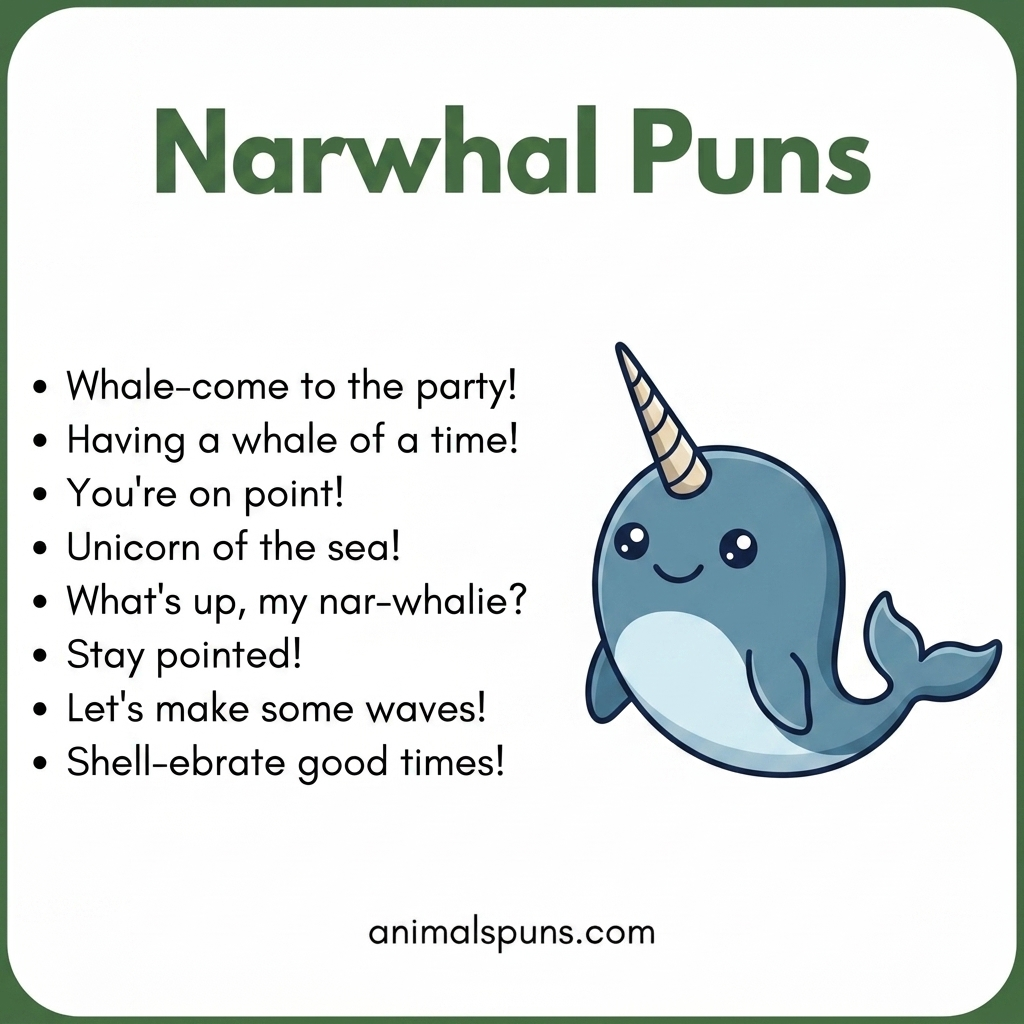 Narwhal Puns