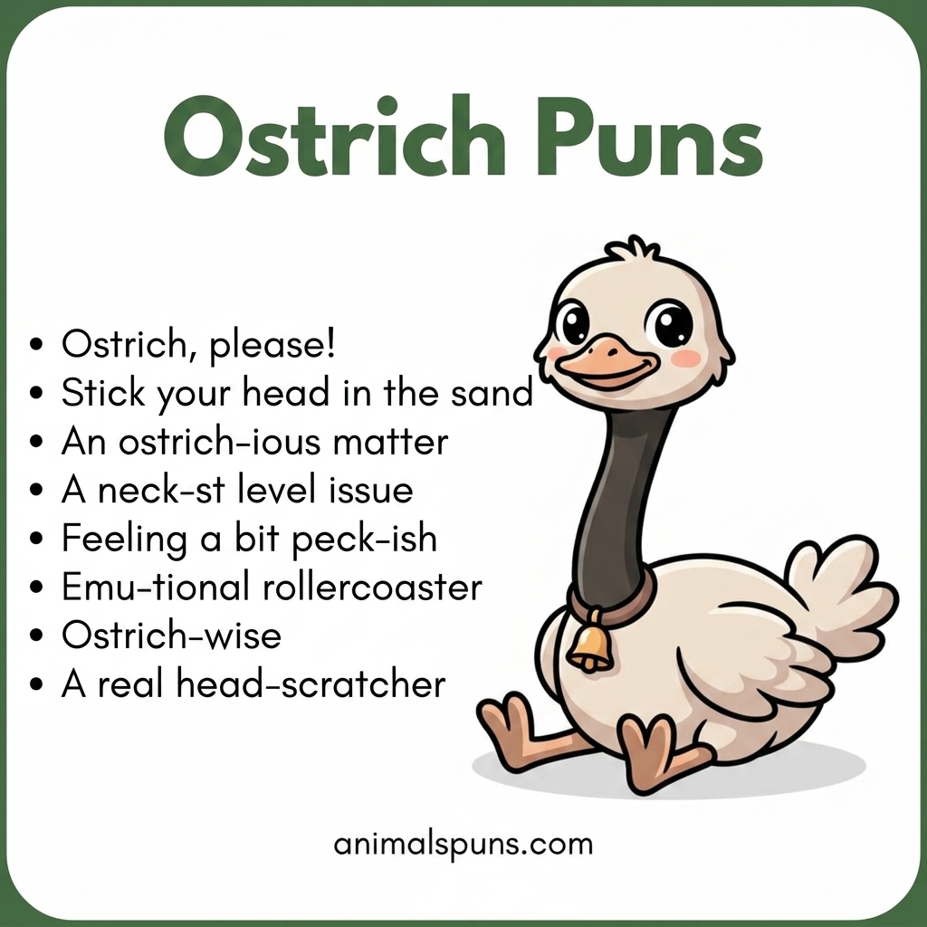 Ostrich Puns