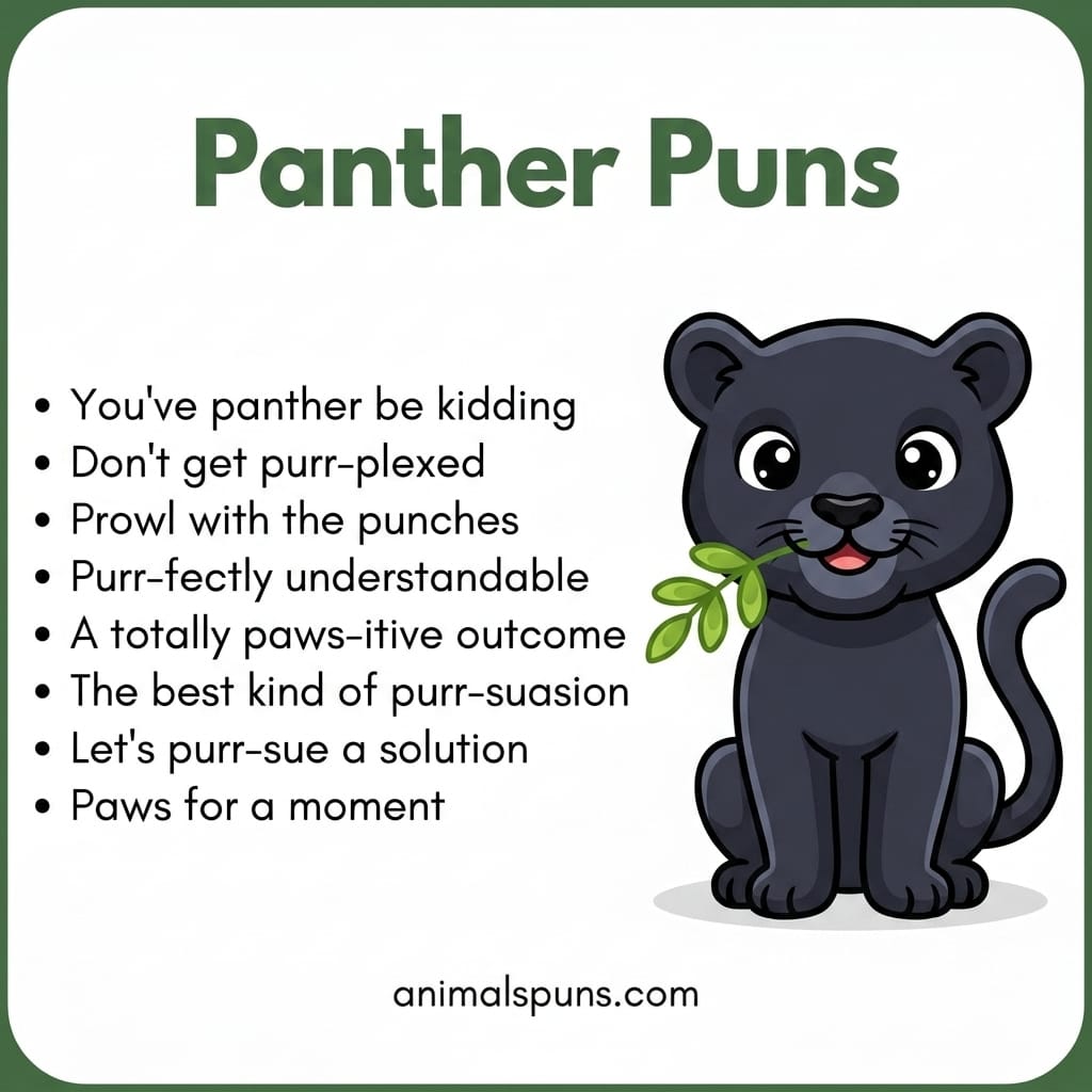Panther Puns