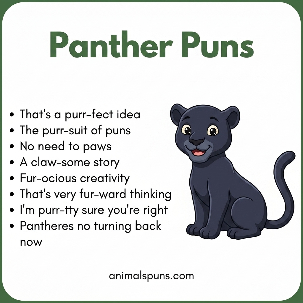 Panther Puns