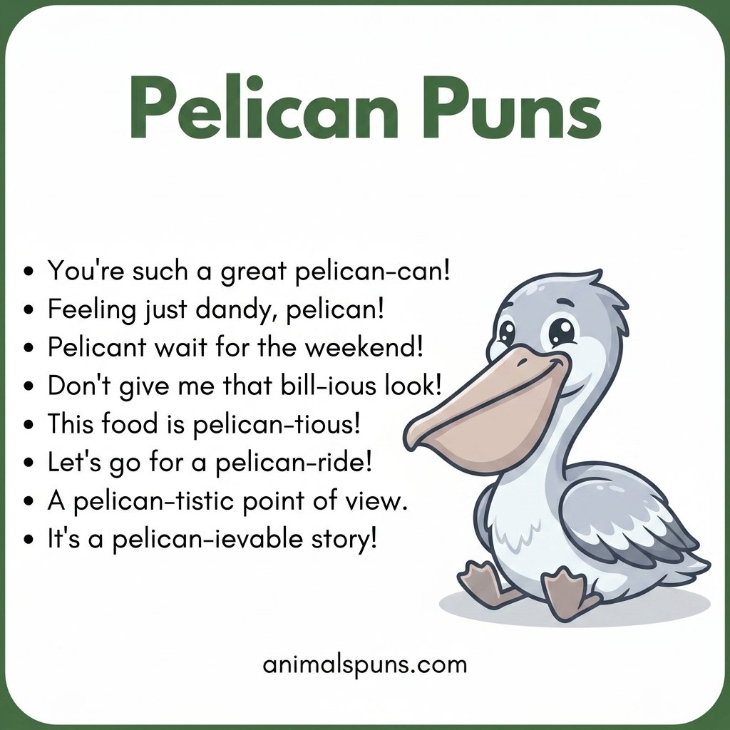 Pelican Puns