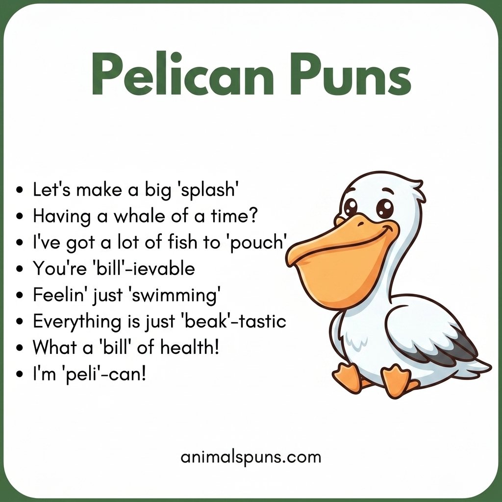 Pelican Puns