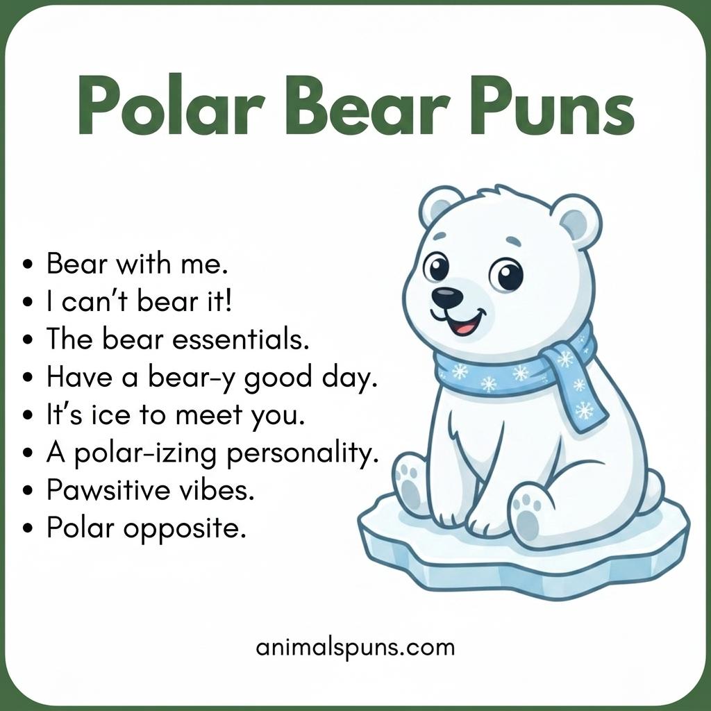 Polar Bear Puns