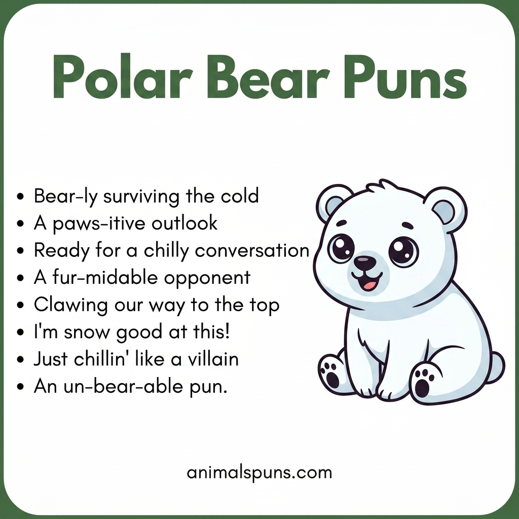 Polar Bear Puns