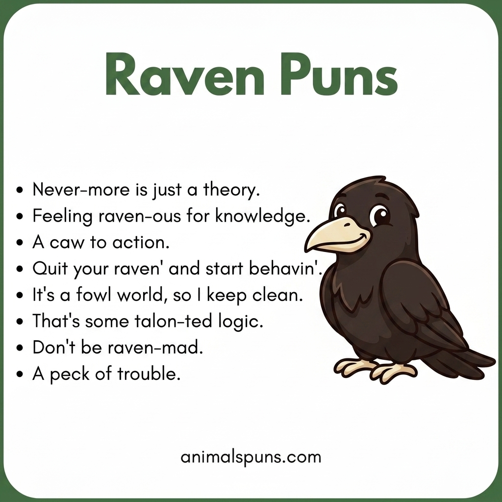 Raven Puns
