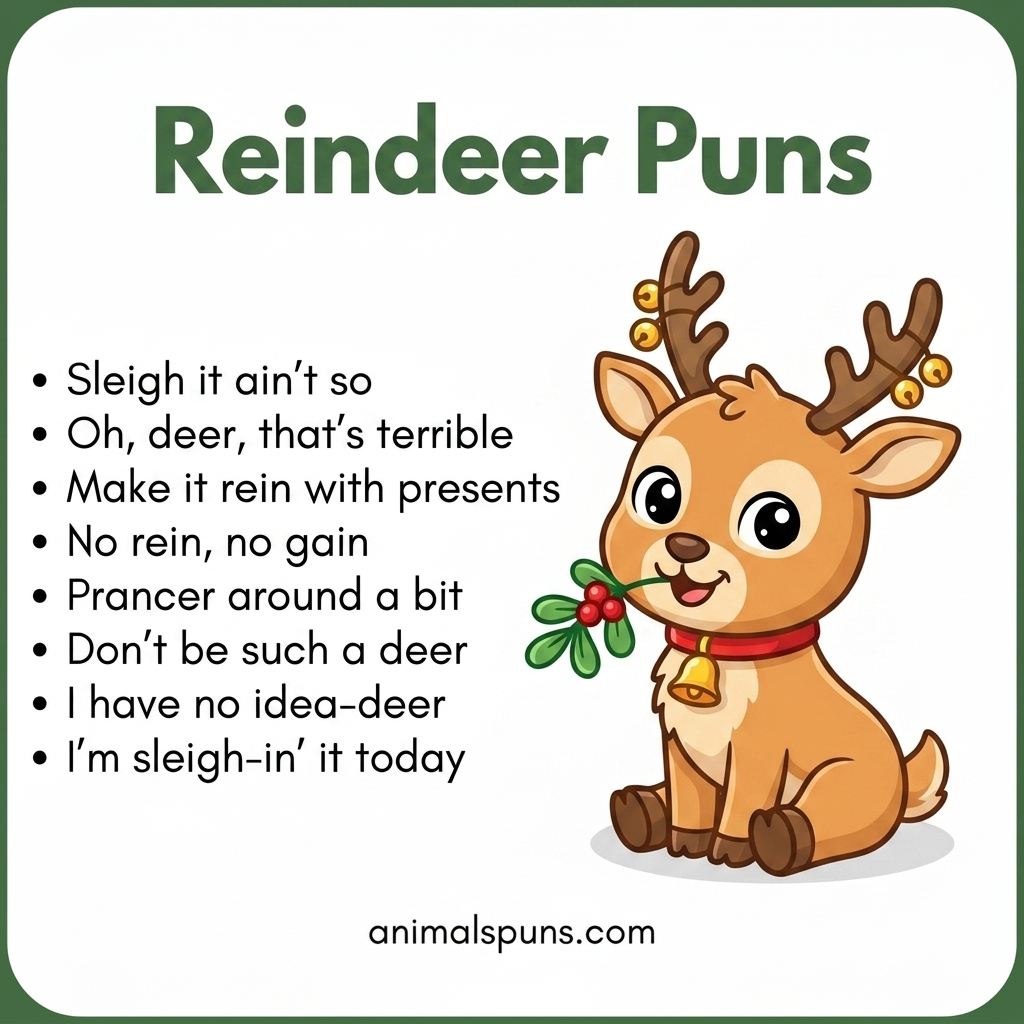 Reindeer Puns