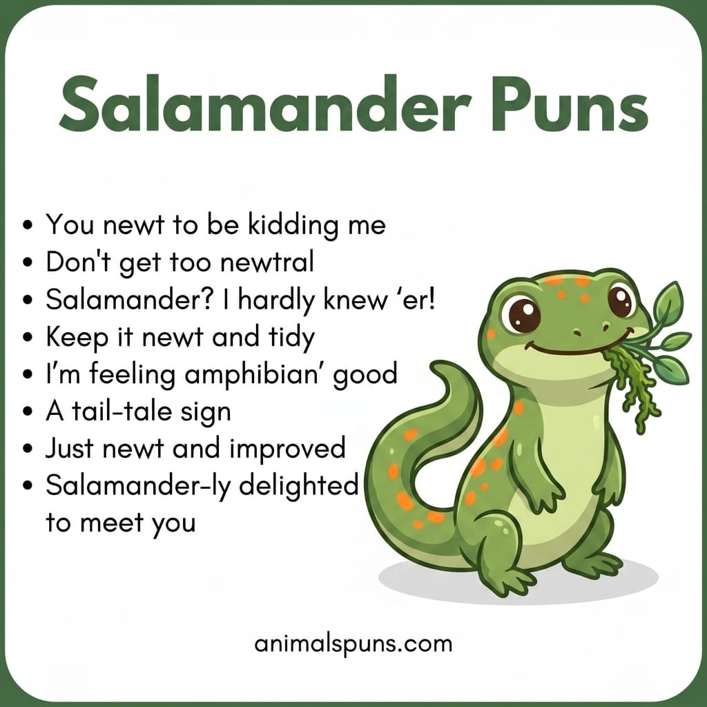 Salamander Puns