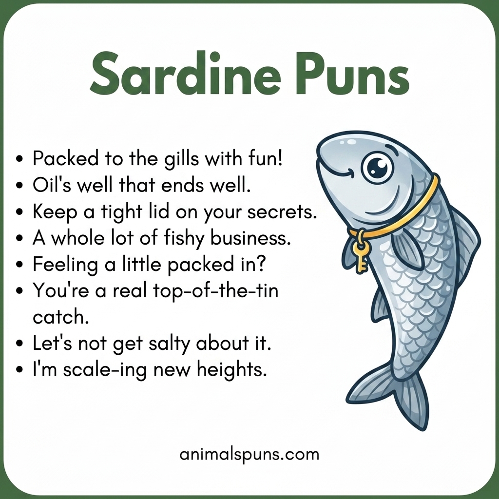 Sardine Puns