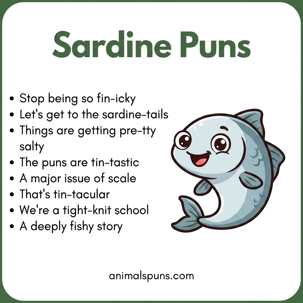 Sardine Puns