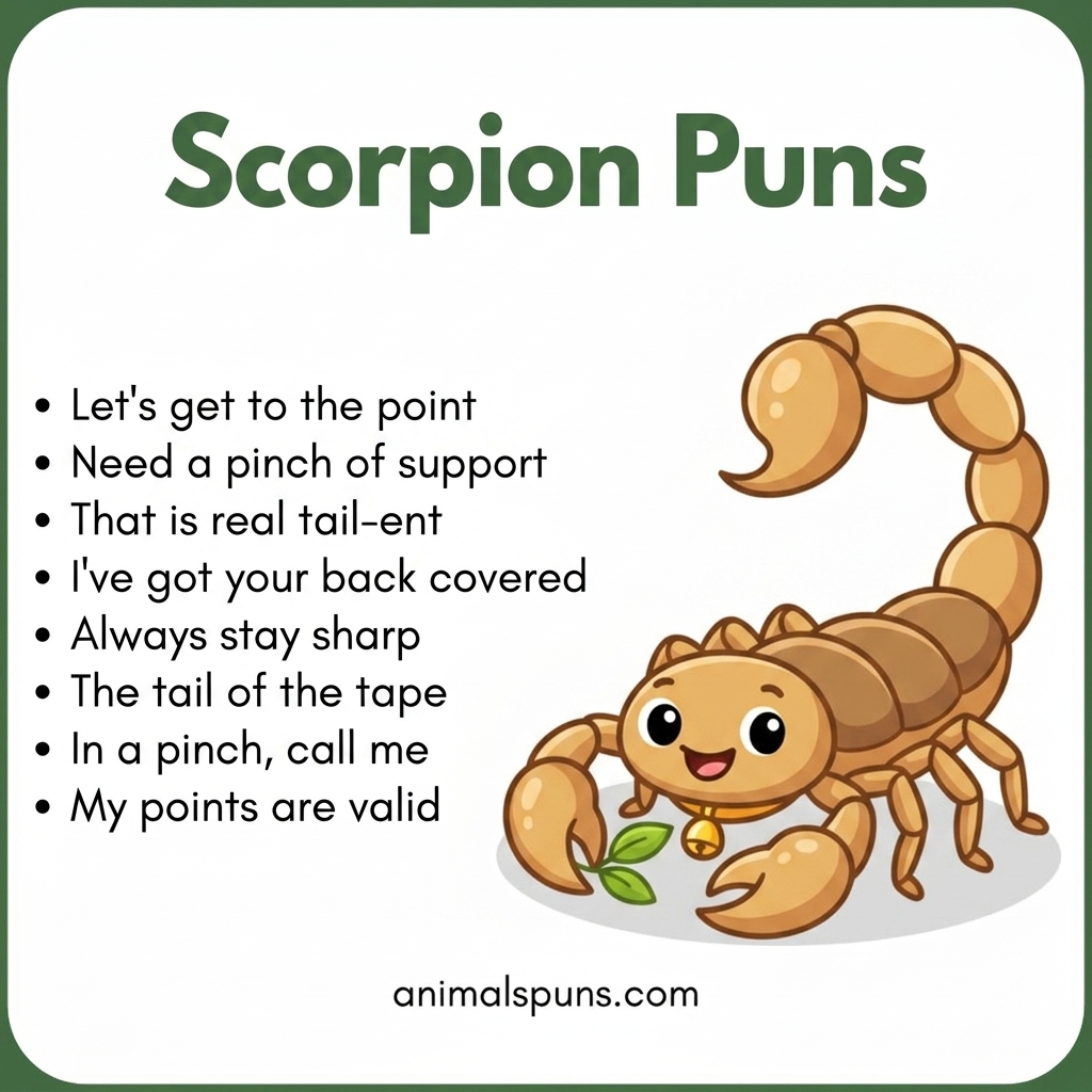 Scorpion Puns