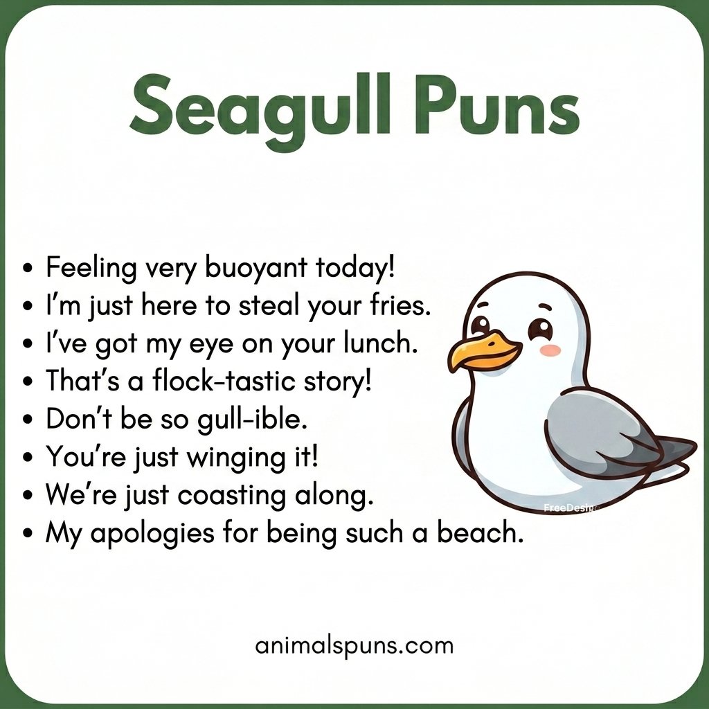 Seagull Puns